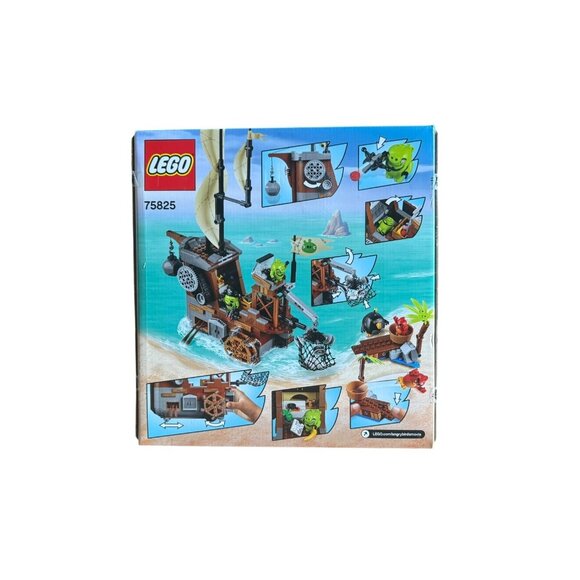 Lego 75825 The  Angry Birds Movie Piggy Pirate Ship Set 620pcs Factory Sealed - Picture 5 of 5